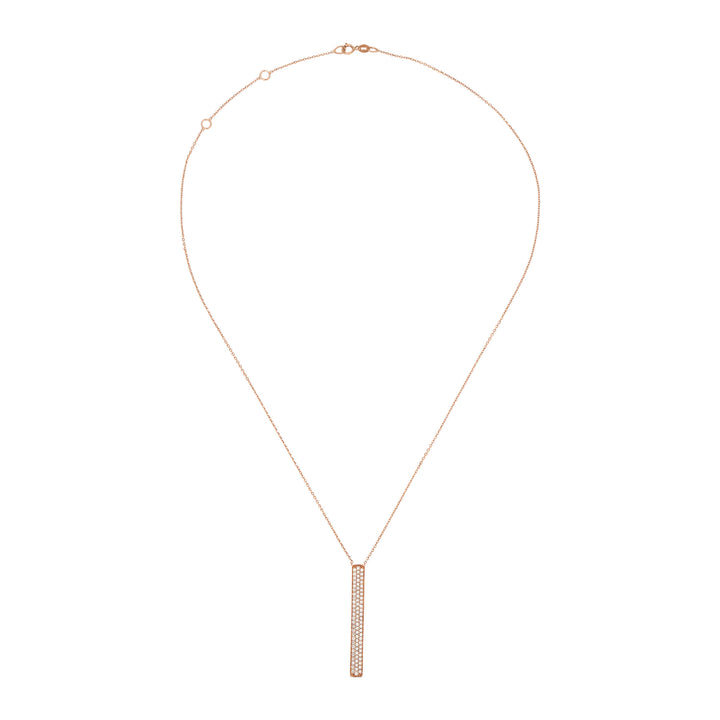 Diamond Bar Necklace