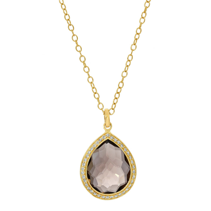 Quartz Pendant Necklace