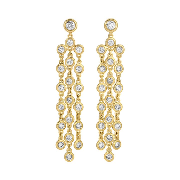 Diamond Drop Earrings