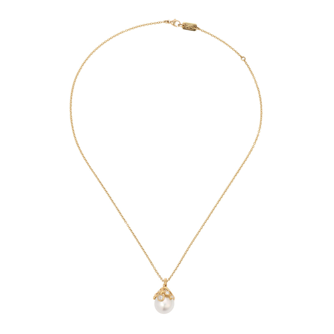 Ippolita Pearl and Diamond Necklace