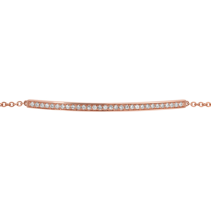 Rose Gold and Diamond Bracelet