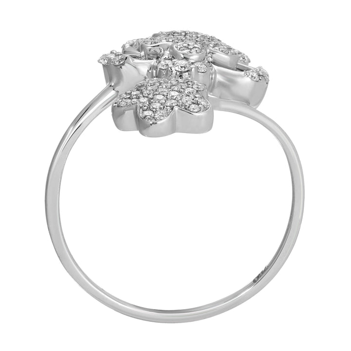 Flower Diamond Ring