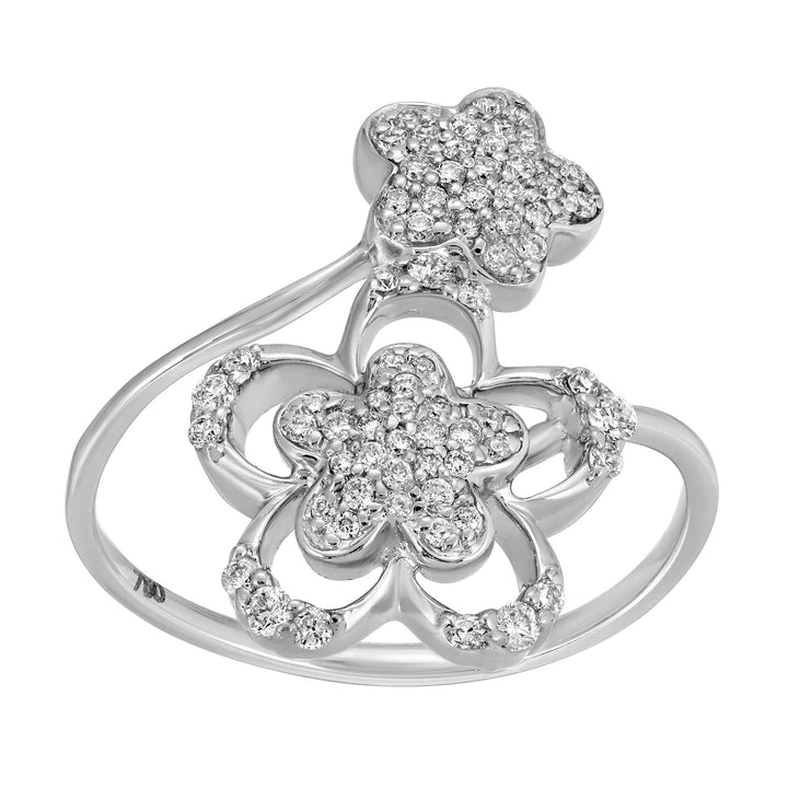 Flower Diamond Ring