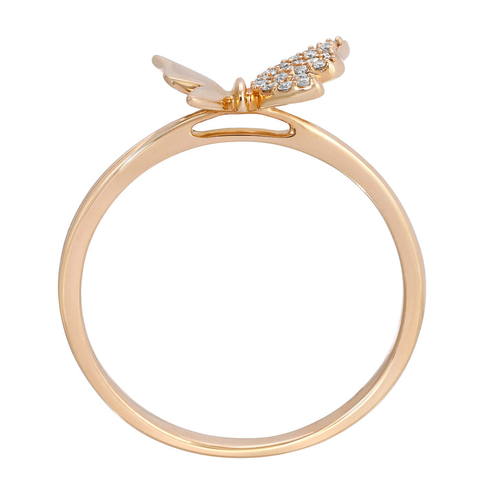Butterfly Diamond Ring