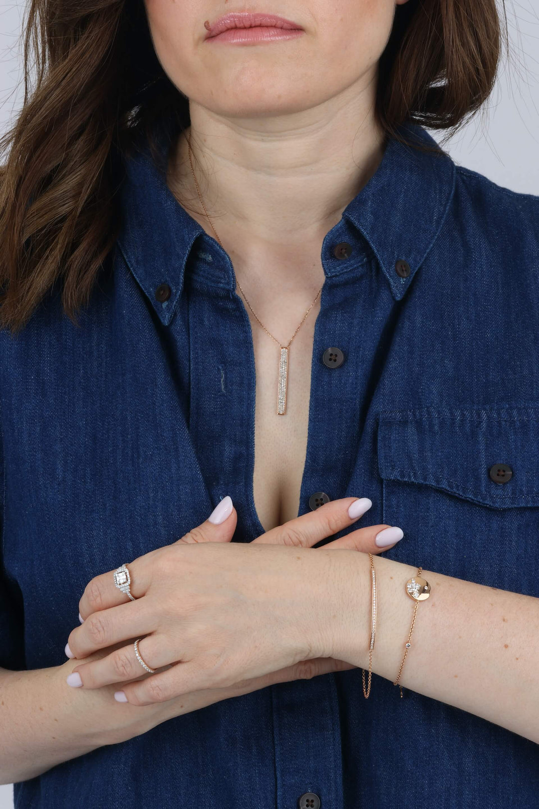 Scattered Diamond Bracelet