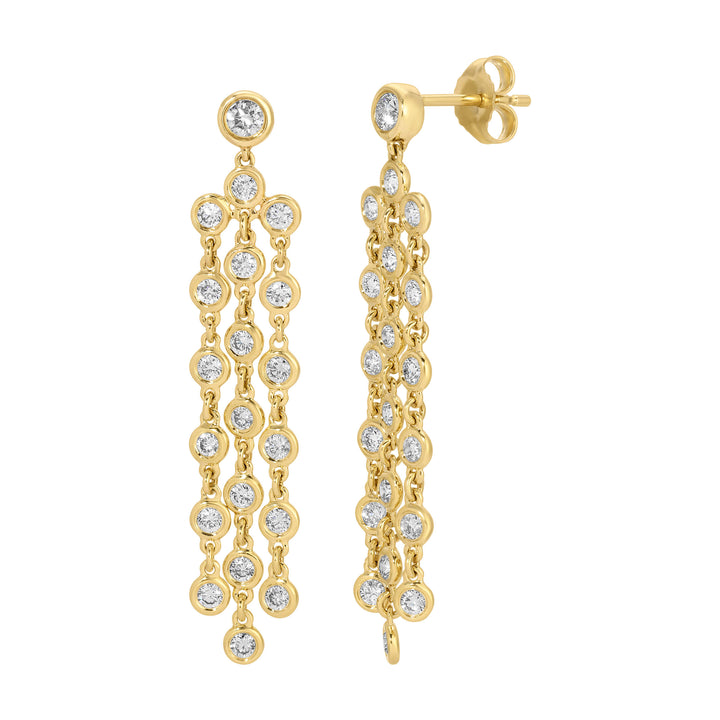 Diamond Drop Earrings