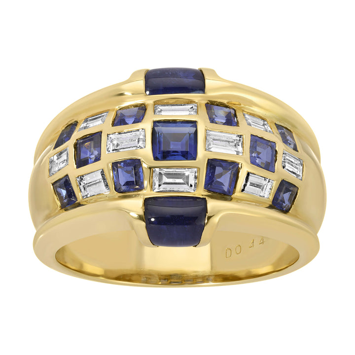 Mosaic Sapphire Ring
